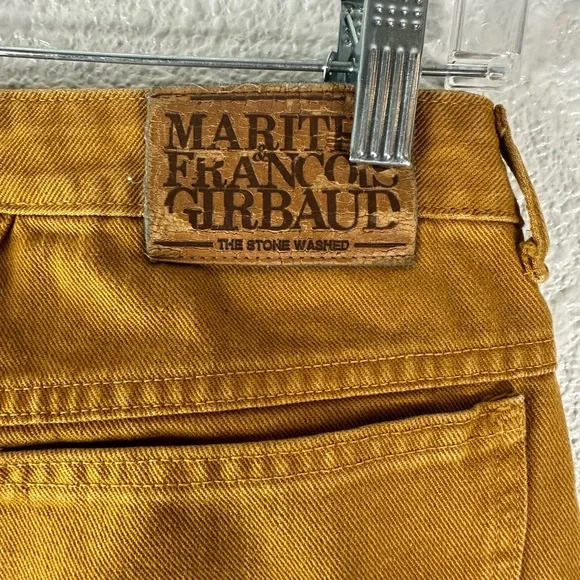 Marithe Francois Girbaud Vintage Stone Wash Jeans Size 9/10 - Picture 4 of 6